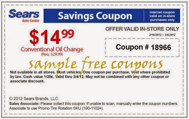 coupon codes for sears automotive